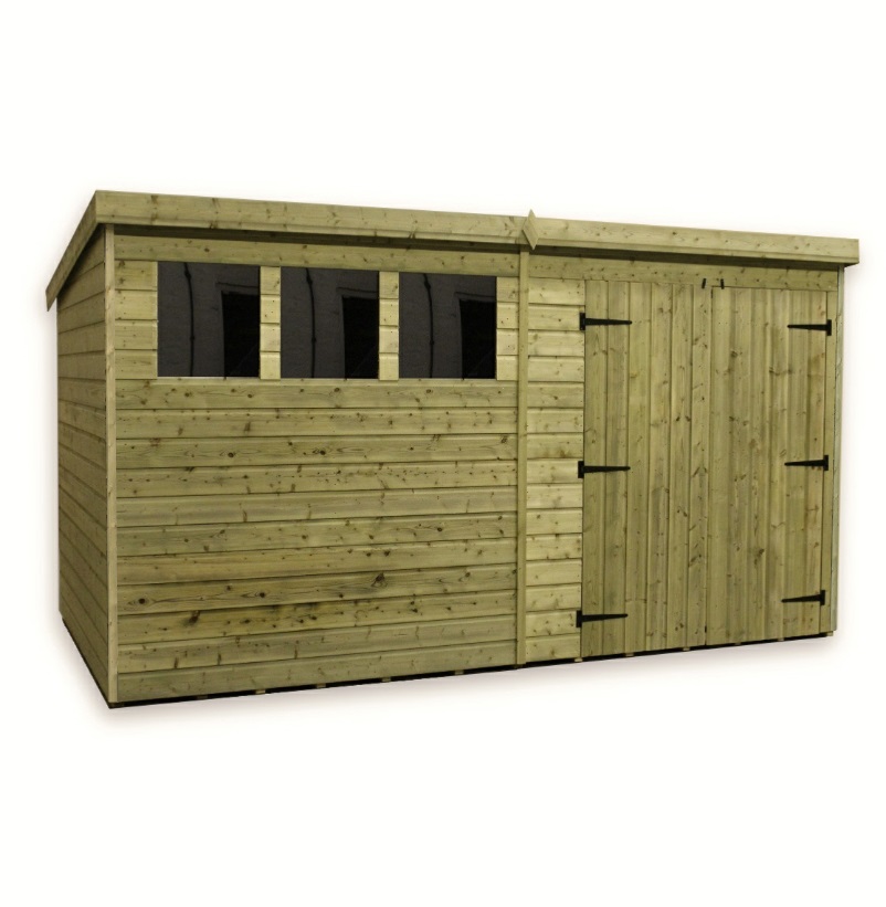 Empire 4500 Pent Garden Shed