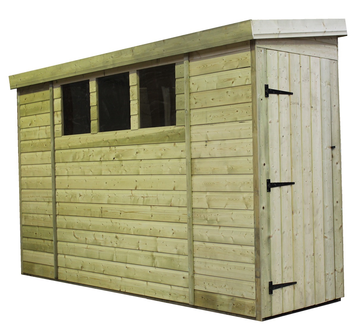 pent shed 