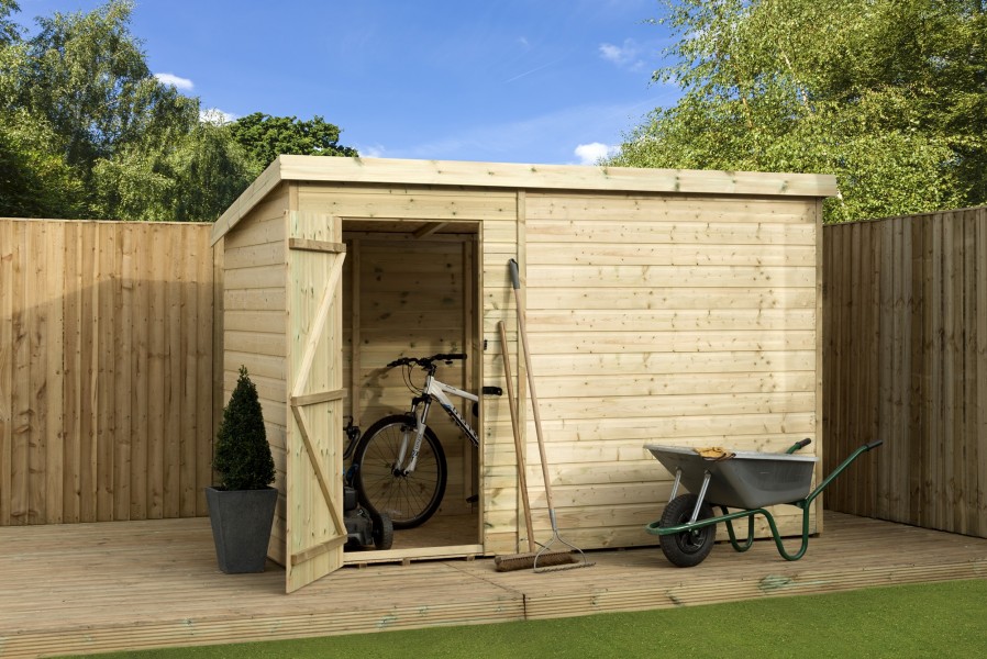 empire 1000 pent garden shed