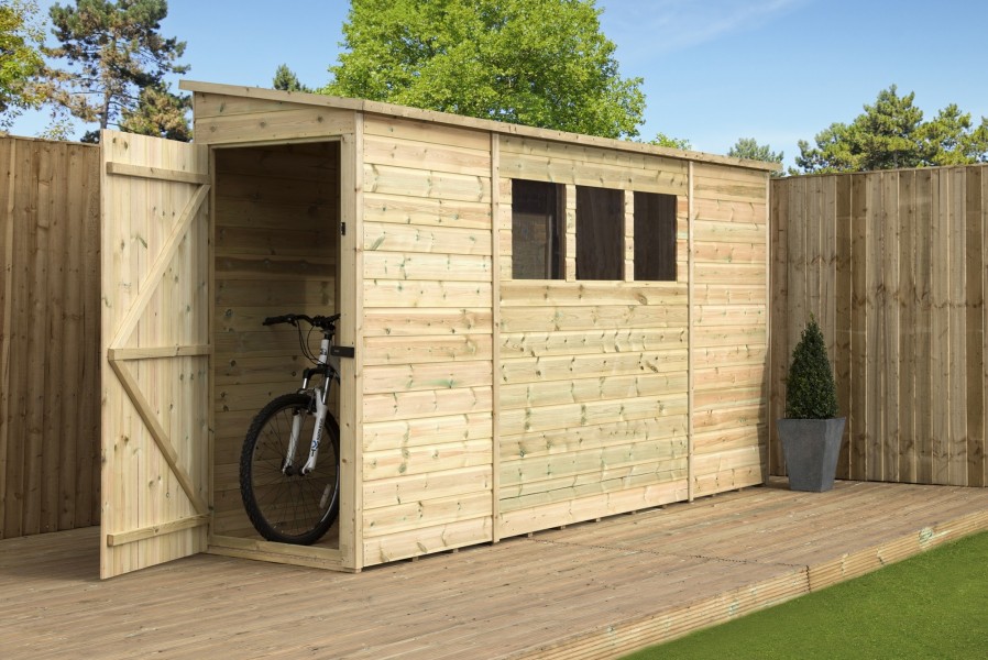 Empire 2800 Pent Garden Shed