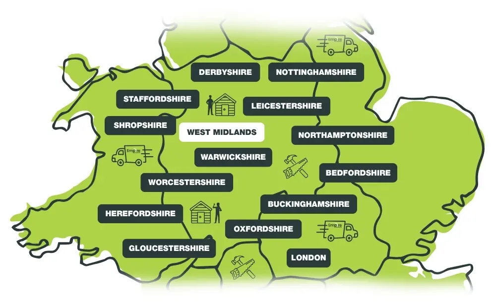 Shed Installation Map
