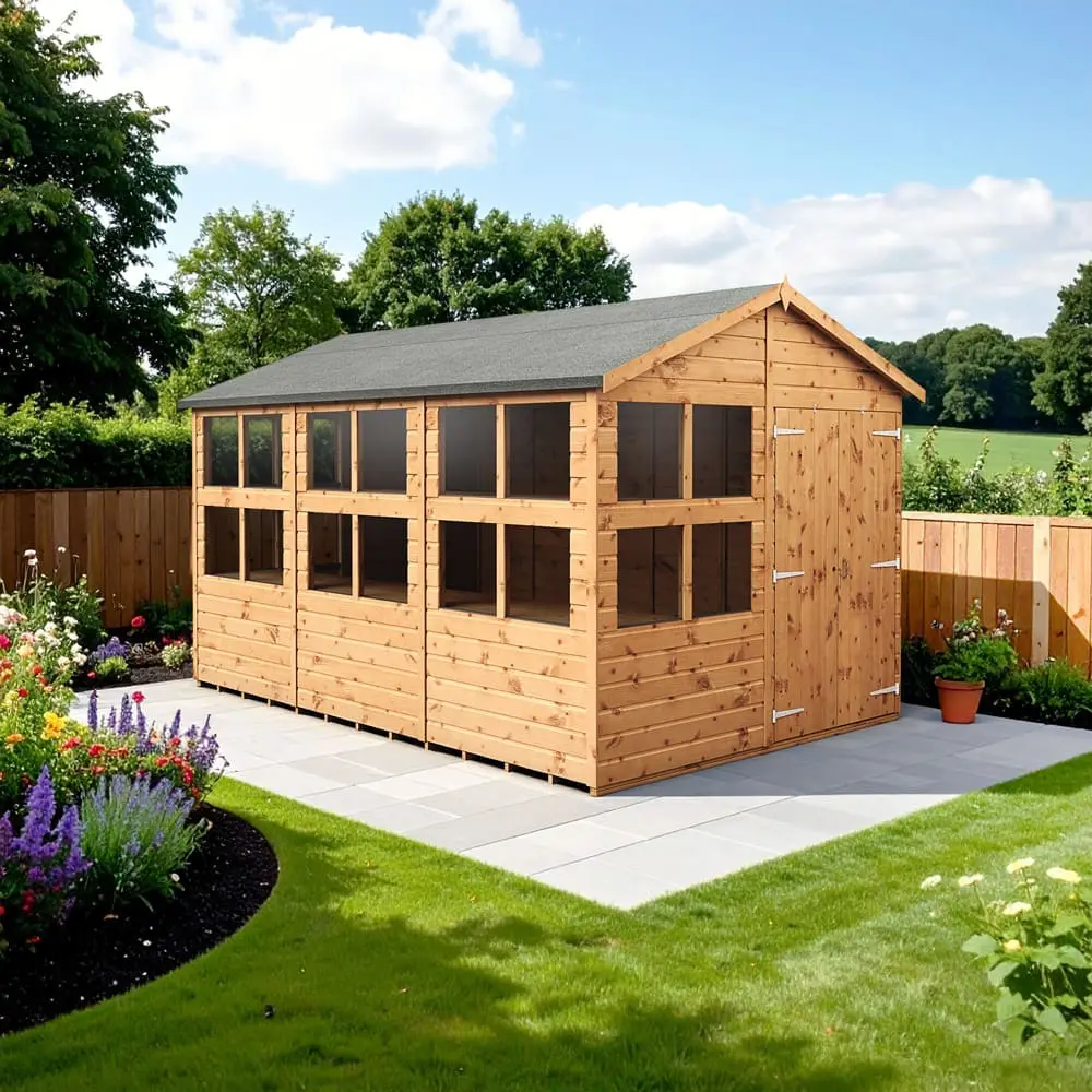 Empire 8x12 Apex Potting Shed