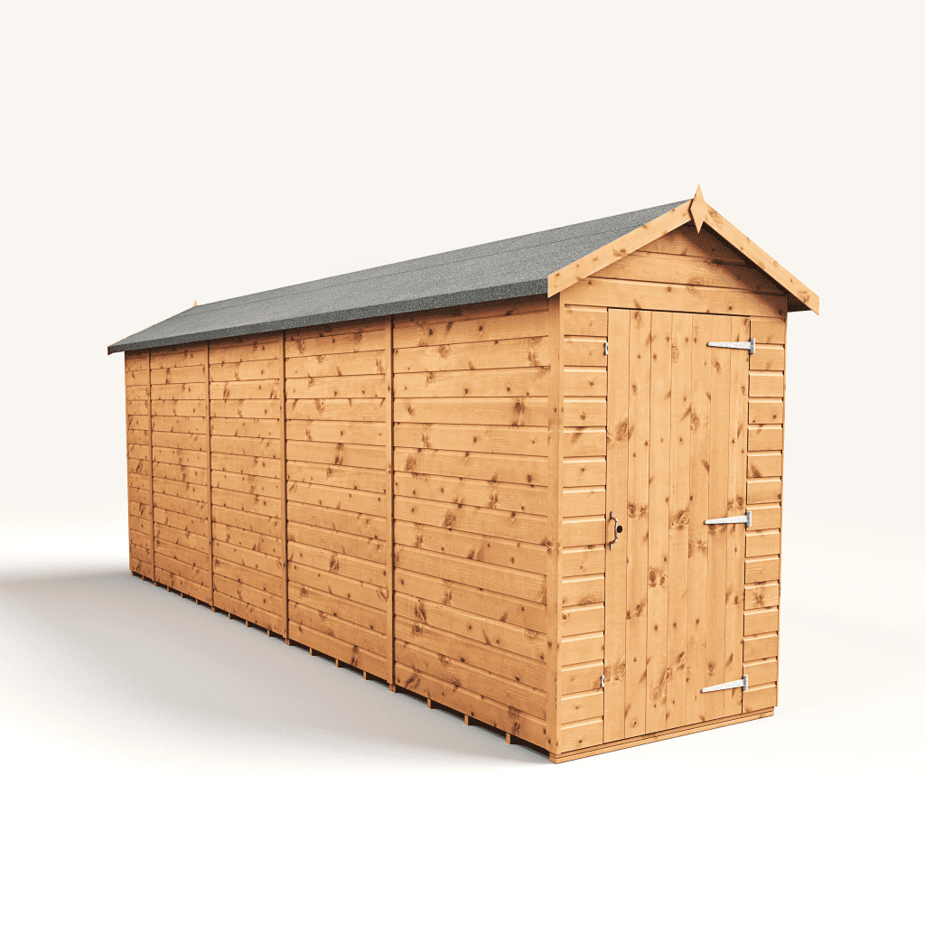 Empire 4x18 Modular Apex Garden Shed - Empire Sheds